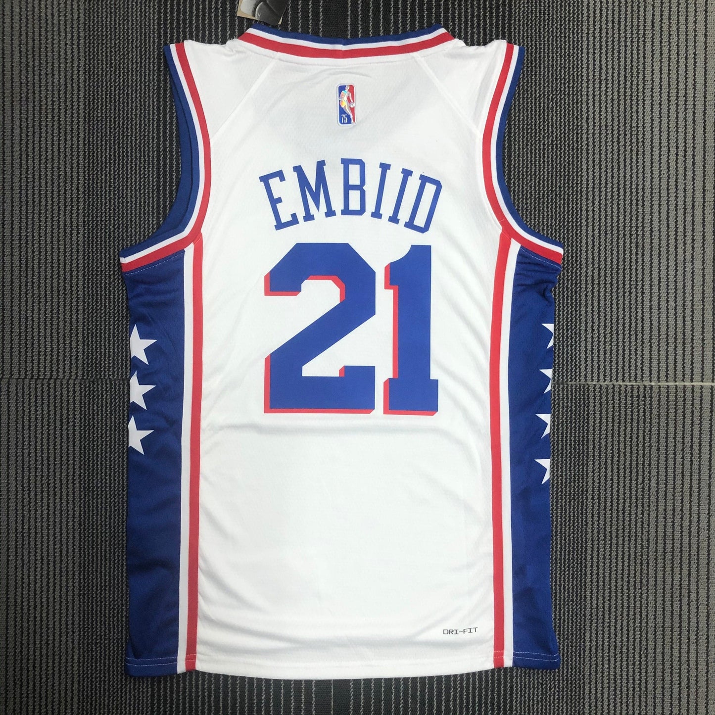 Philadelphia 76ers Association Edition Diamante 75th Jersey