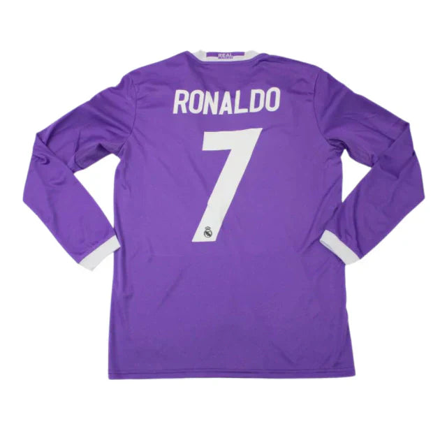 Real Madrid UCL 2016 Retro Ronaldo #7 (Patches) Shirt