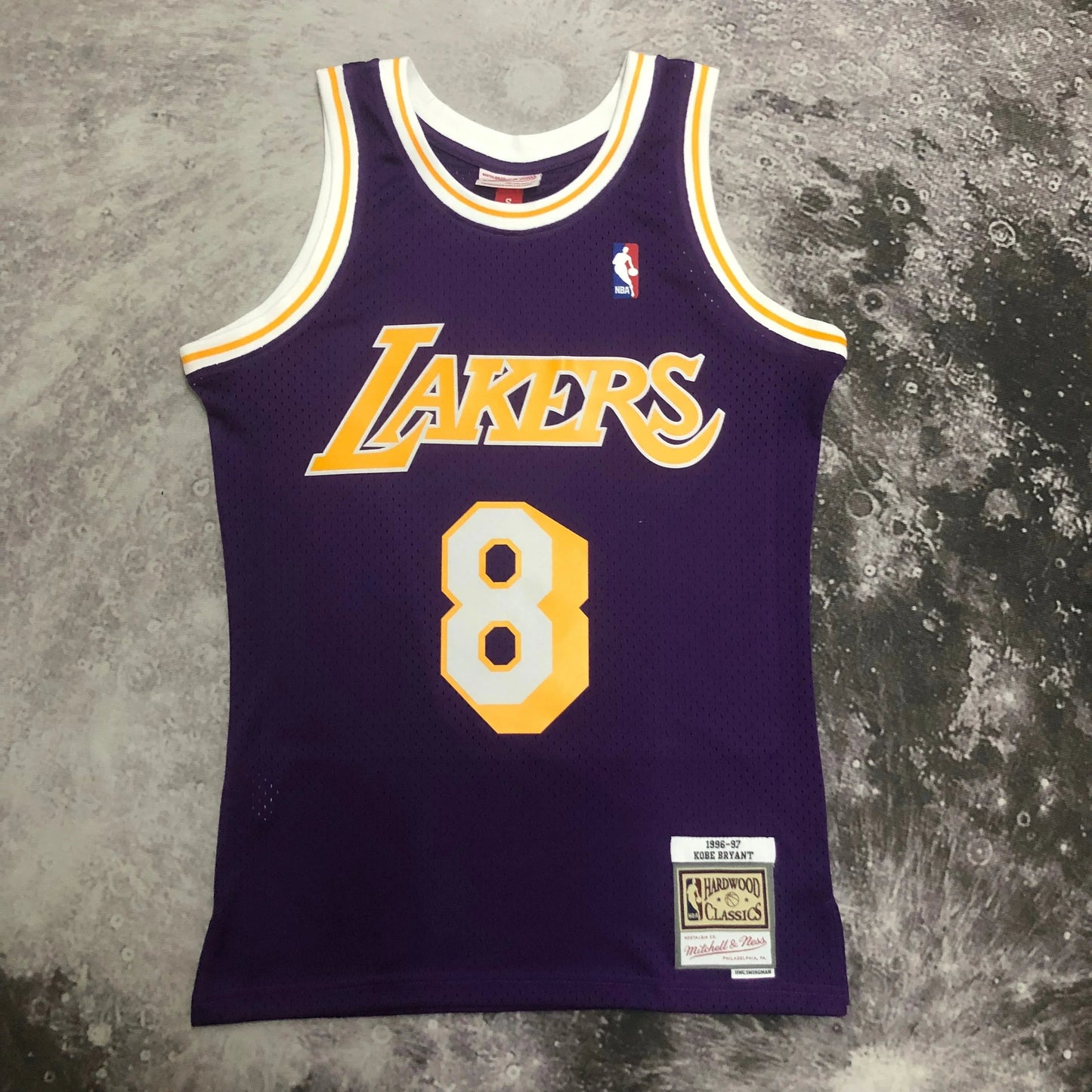 Swingman Los Angeles Lakers Mitchell & Ness Hardwood Classics 1996/97 Purple Jersey