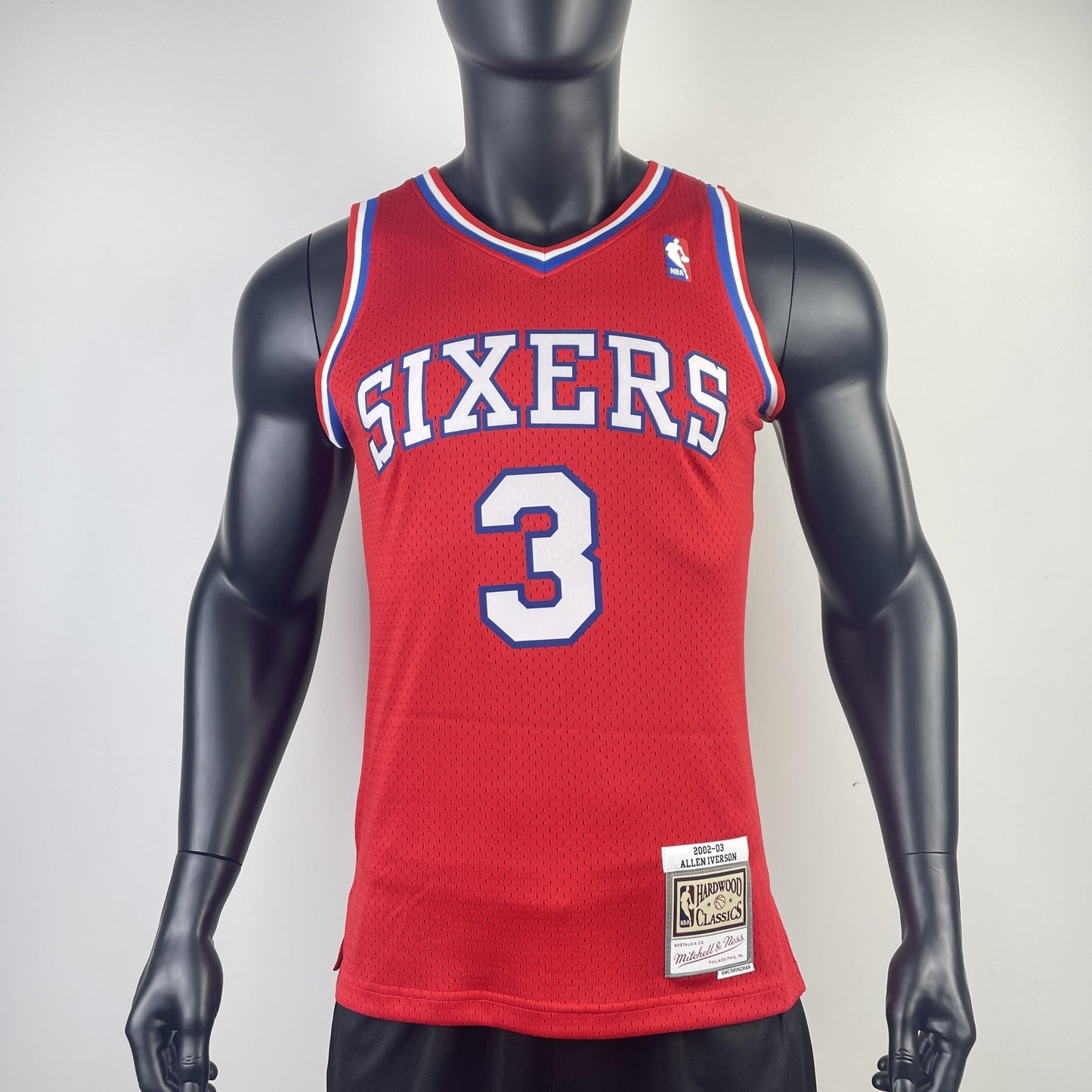 Swingman Philadelphia 76ers Mitchell & Ness Hardwood Classics 1996/97 Jersey