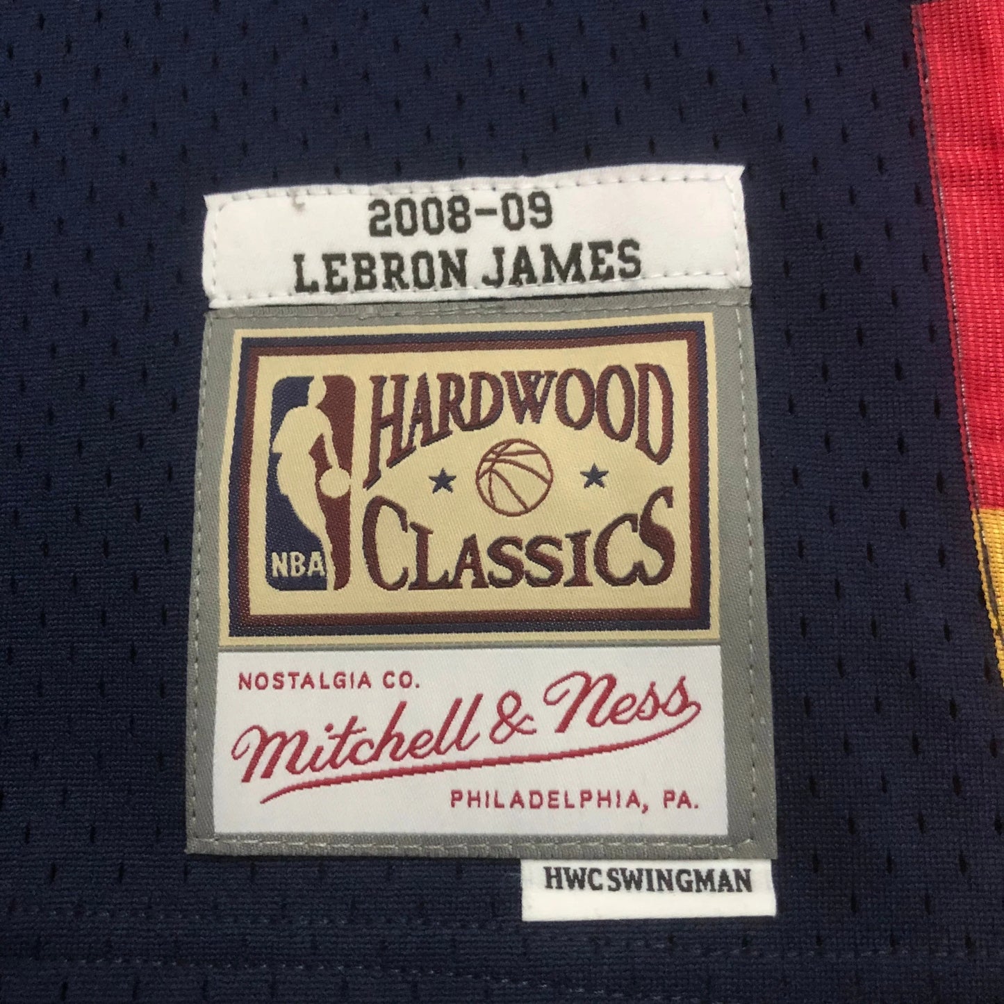 Swingman Cleveland Cavaliers Mitchell & Ness Hardwood Classics 2008/09 Jersey