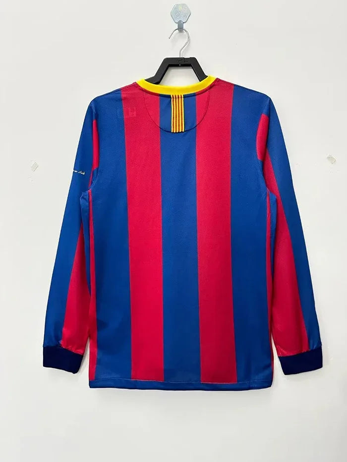 Barcelona 2010/11 Retro Long Sleeve Shirt