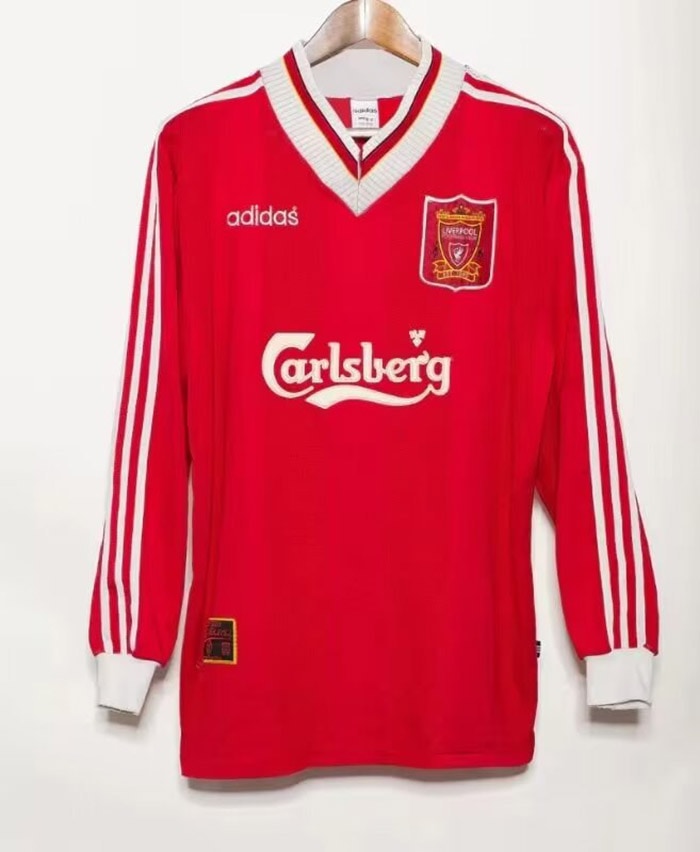 Liverpool 1995/96 Home Retro Long Sleeve Shirt