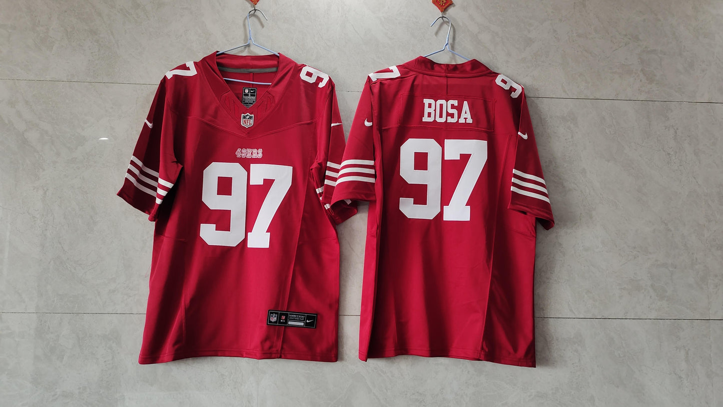 Vapor F.U.S.E Limited San Francisco 49ers Red Jersey