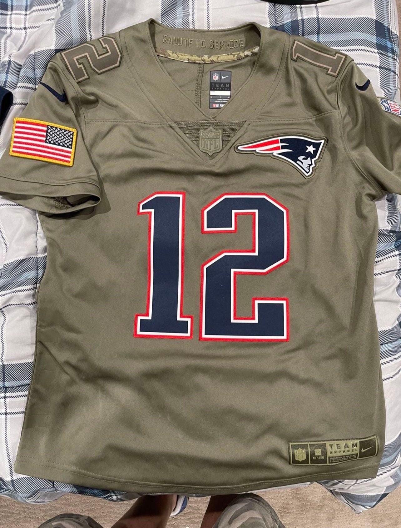 Salute to Service 2021 New England Patriots Jersey