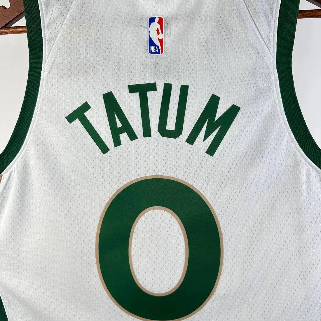 Boston Celtics City Edition White 22/23- Jayson Tatum Jersey