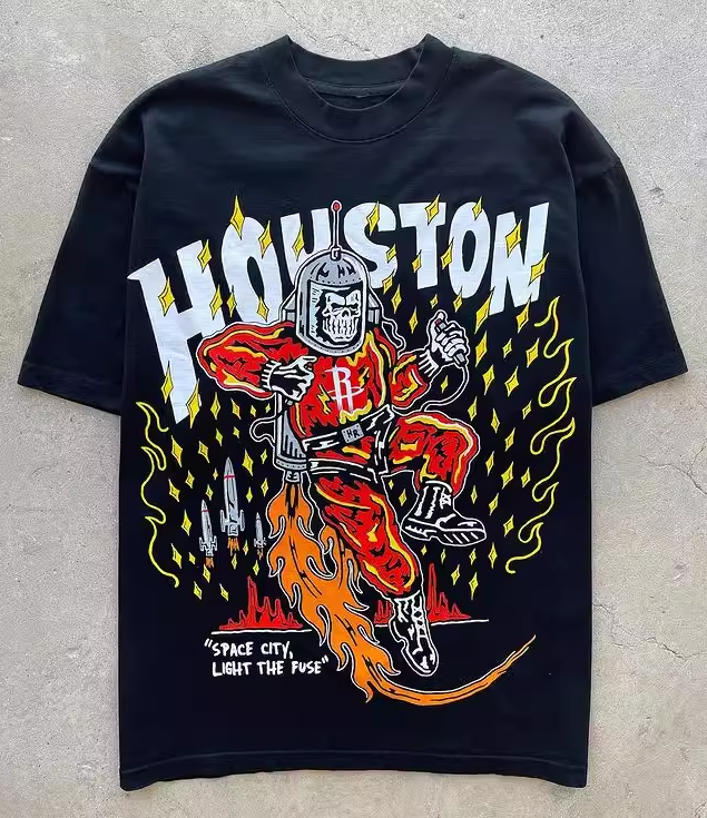Warren Lotas NBA Houston Rockets "Space City" Tee