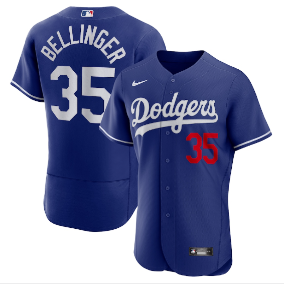 Los Angeles Dodgers Authentic Blue Jersey