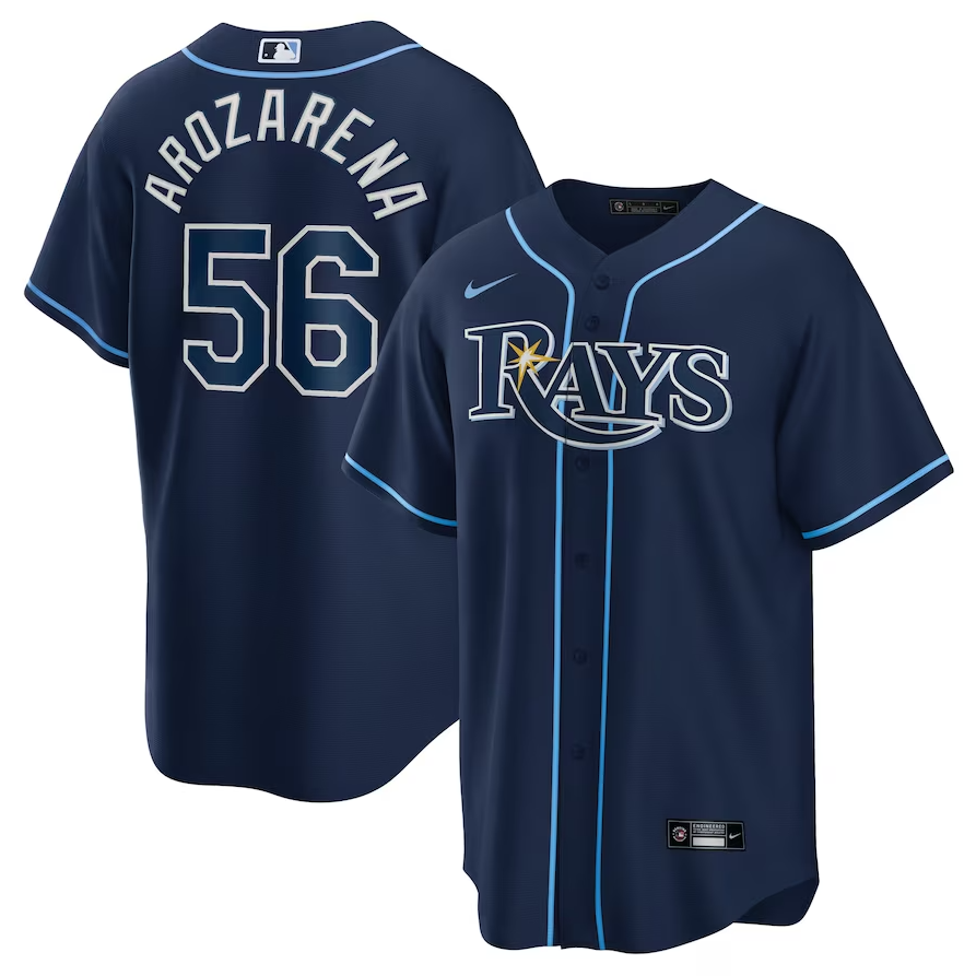 Tampa Bay Rays Blue Jersey