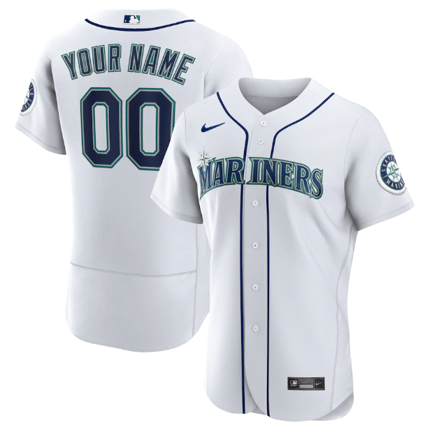 Seattle Mariners Authentic White Jersey