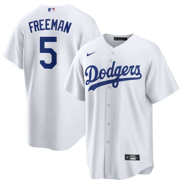 Los Angeles Dodgers White Jersey