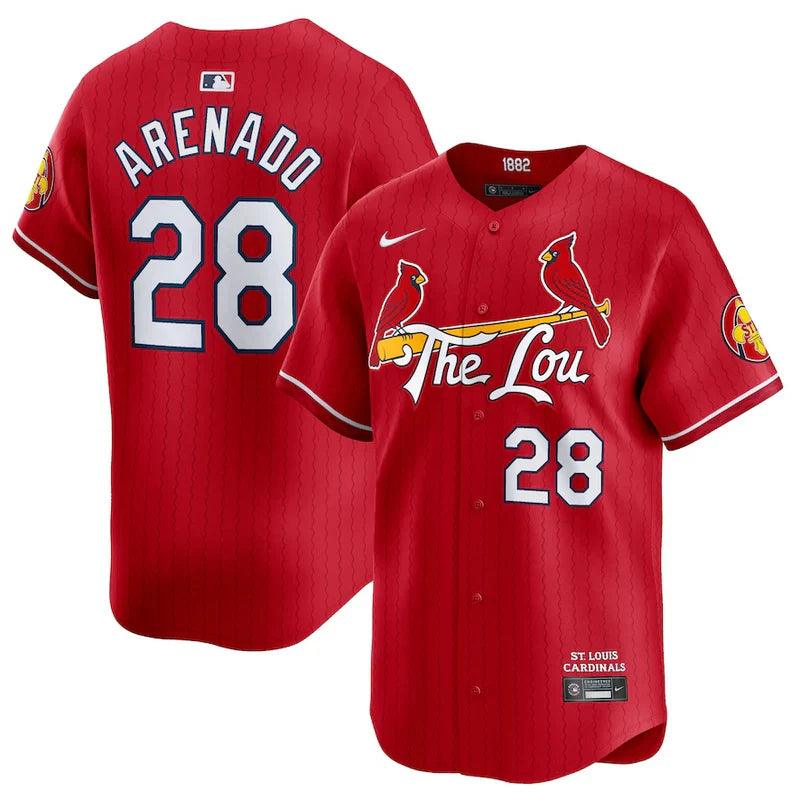 Saint Louis Cardinals City Connect 2024 Red Jersey