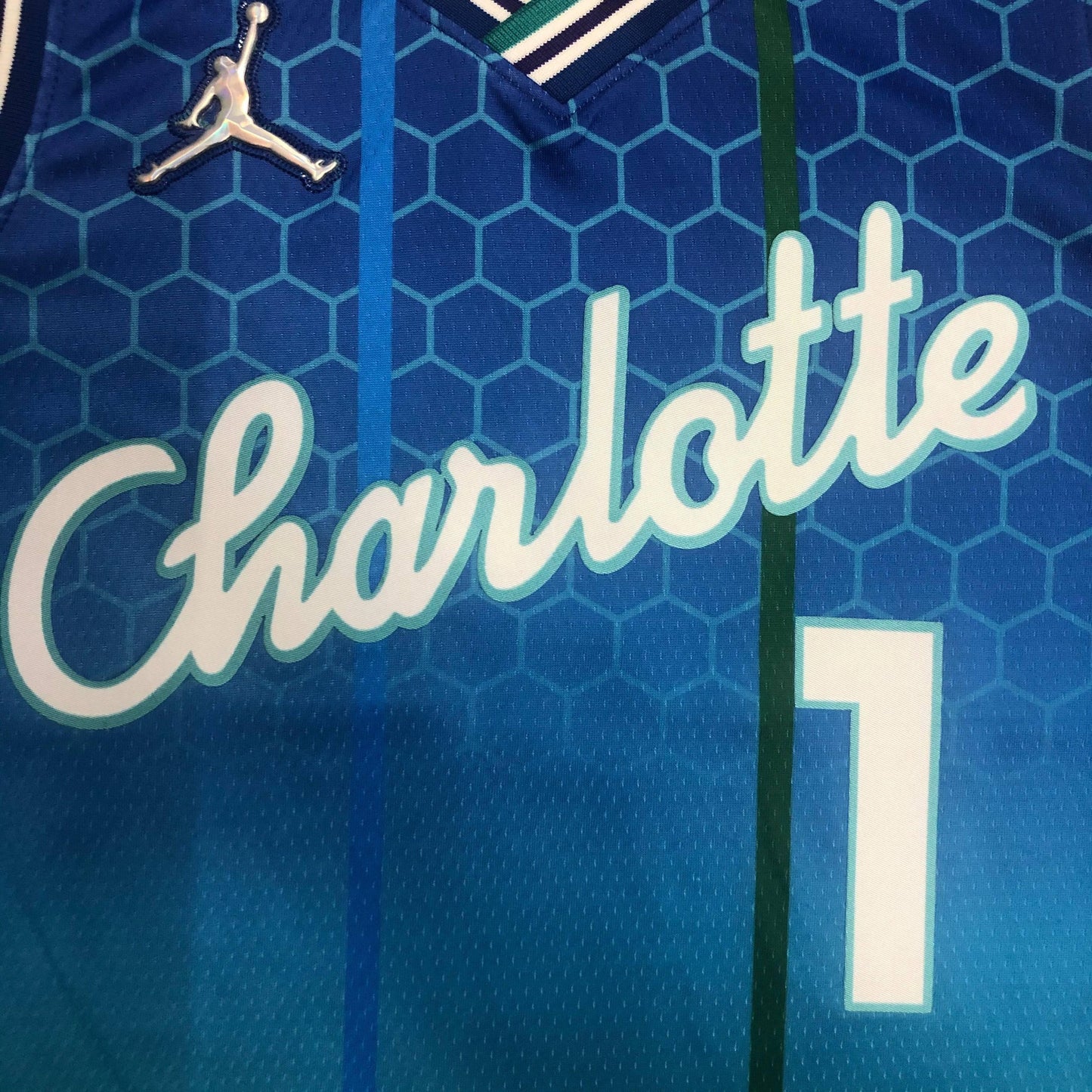 Charlotte Hornets City Edition Diamante 75th Jersey