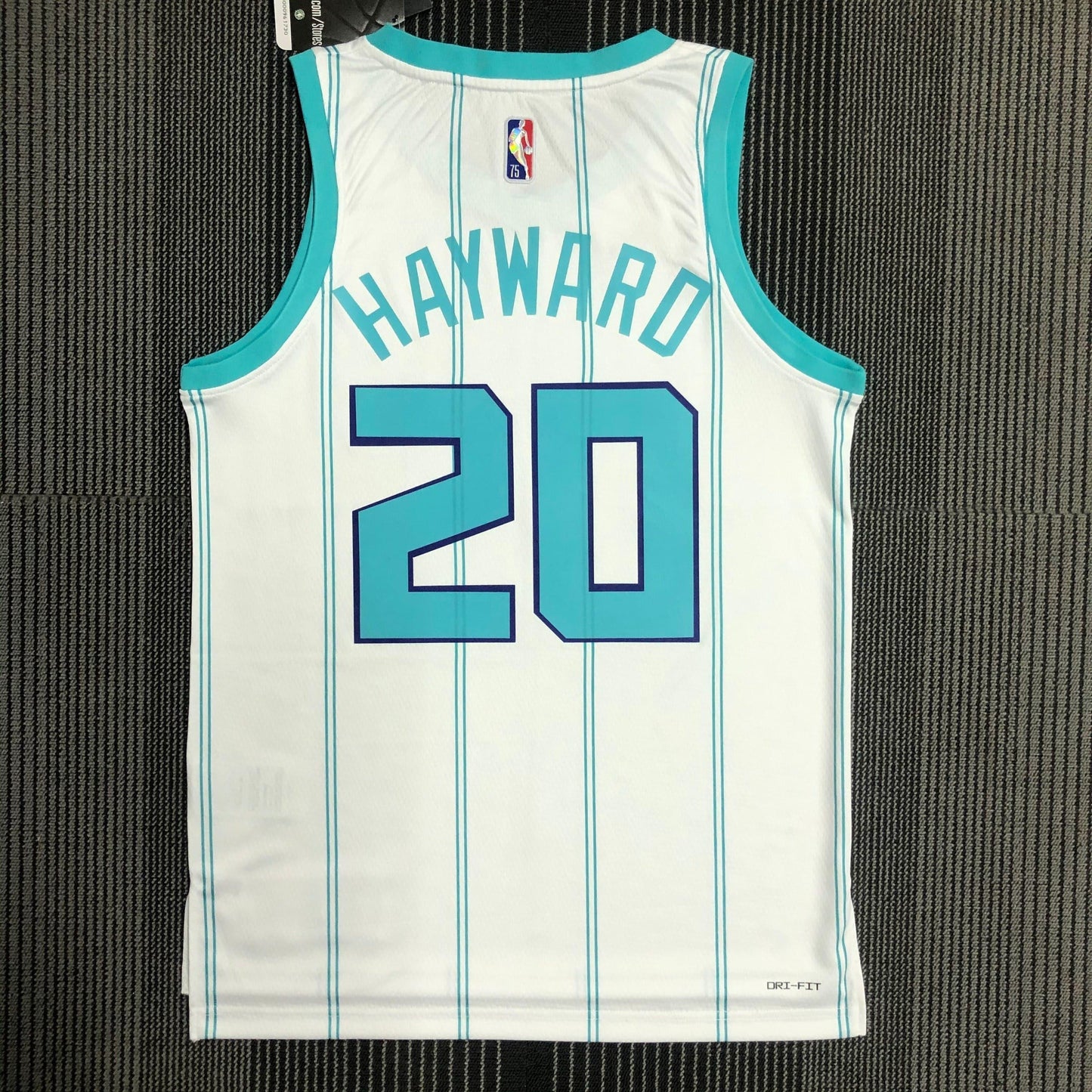 Charlotte Hornets Association Edition Diamante 75th Jersey