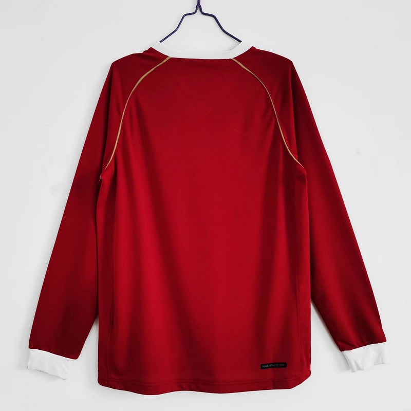 Manchester United 06/07 Home Retro Long Sleeve Shirt