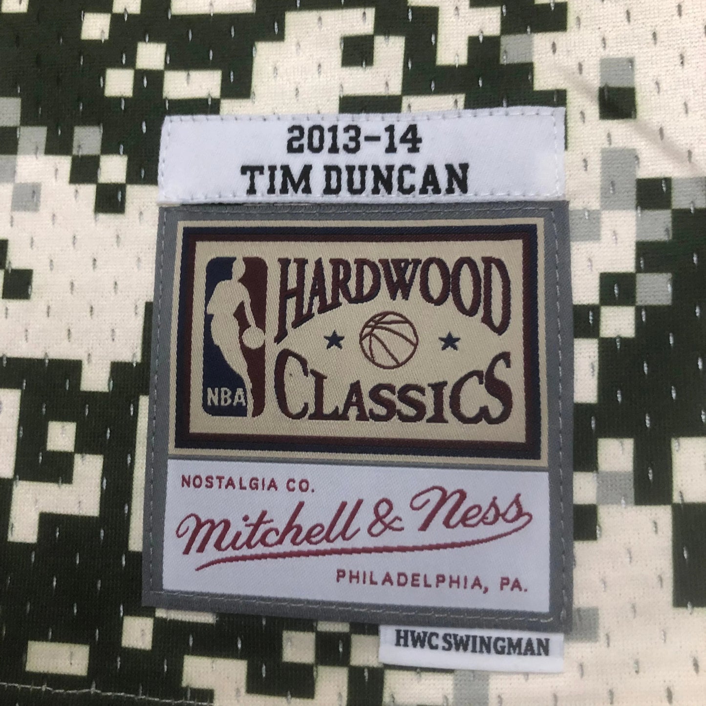 Swingman San Antonio Spurs Mitchell & Ness Hardwood Classics 2013/14 Jersey