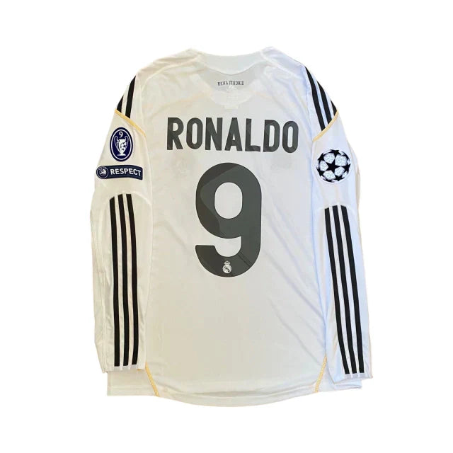 Real Madrid 2009/10 Retro Ronaldo #7 (Patches) Shirt
