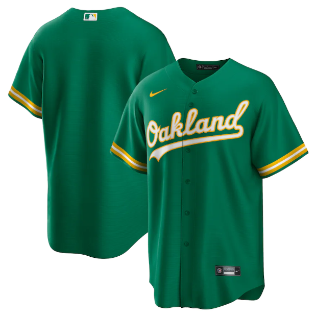 Oakland Athletics Green Jersey