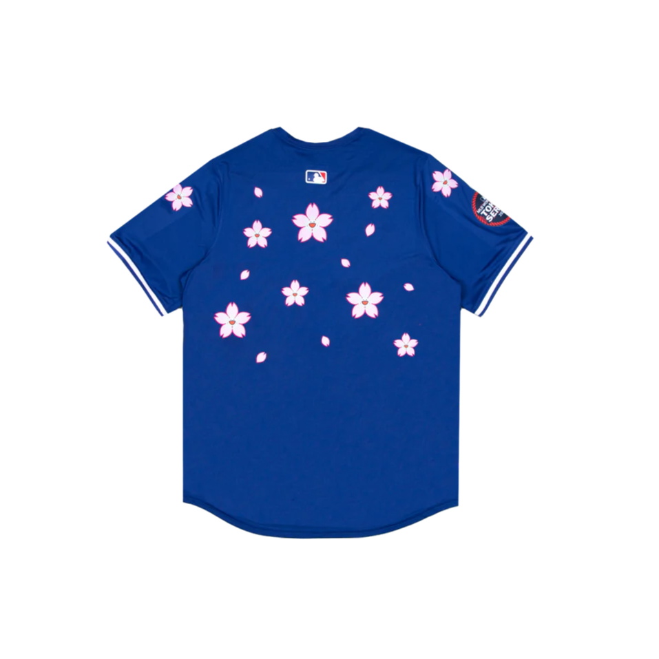 Dodgers x Takashi Murakami Tokyo Series 2025 Blue Jersey