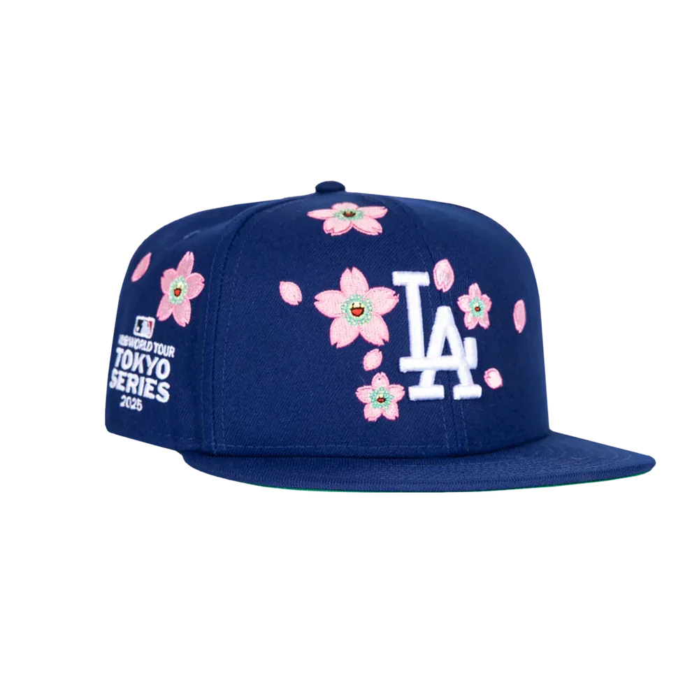 Dodgers x Takashi Murakami Tokyo Series 2025 Blue Cap