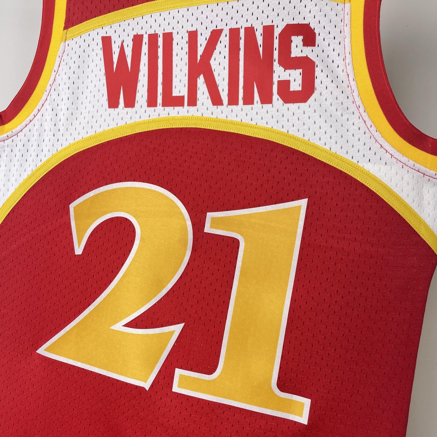 Swingman Atlanta Hawks Mitchell & Ness Hardwood Classics 1986/87 Jersey