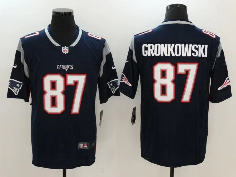 Vapor Limited New England Patriots Blue Jersey