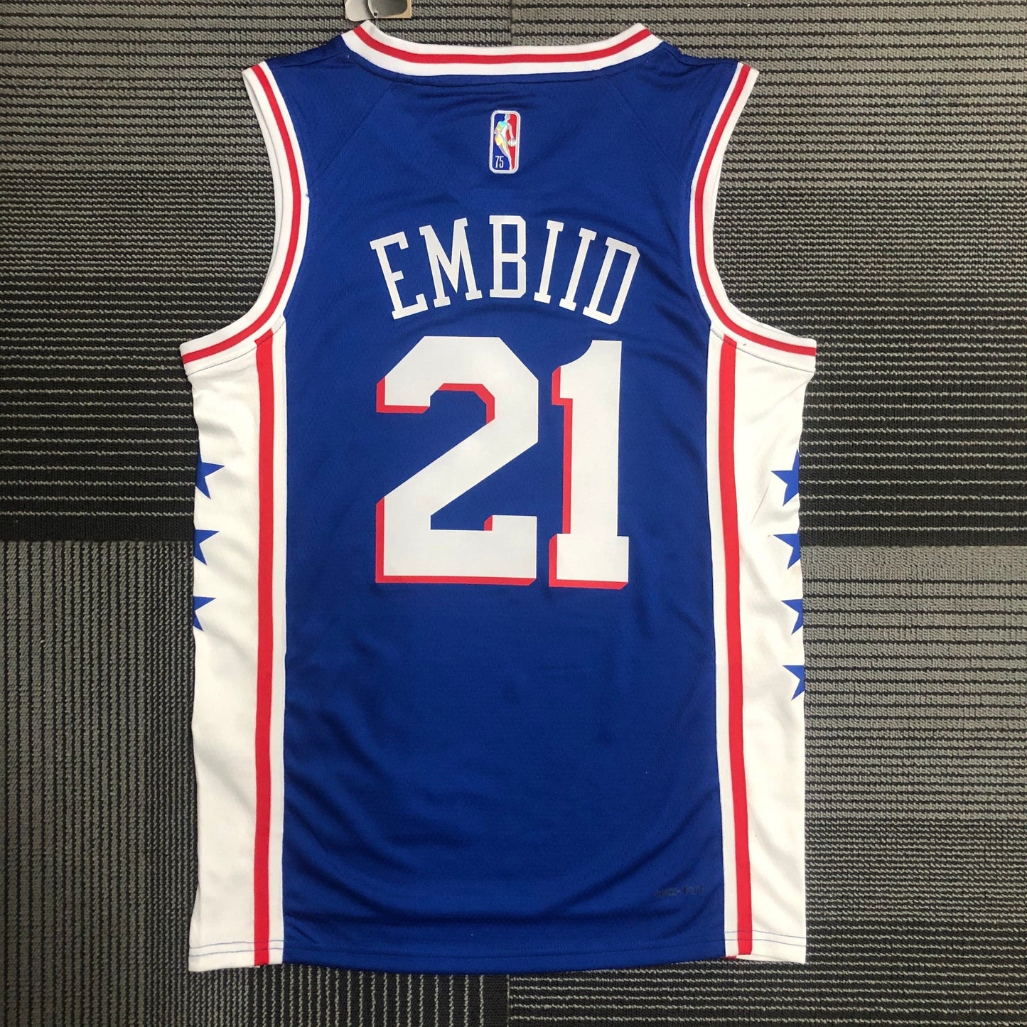 Philadelphia 76ers Icon Edition Diamante 75th Jersey