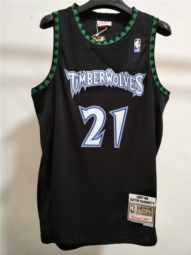 Swingman Minnesota Timberwolves Mitchell & Ness Hardwood Classics 1997/98 White Jersey