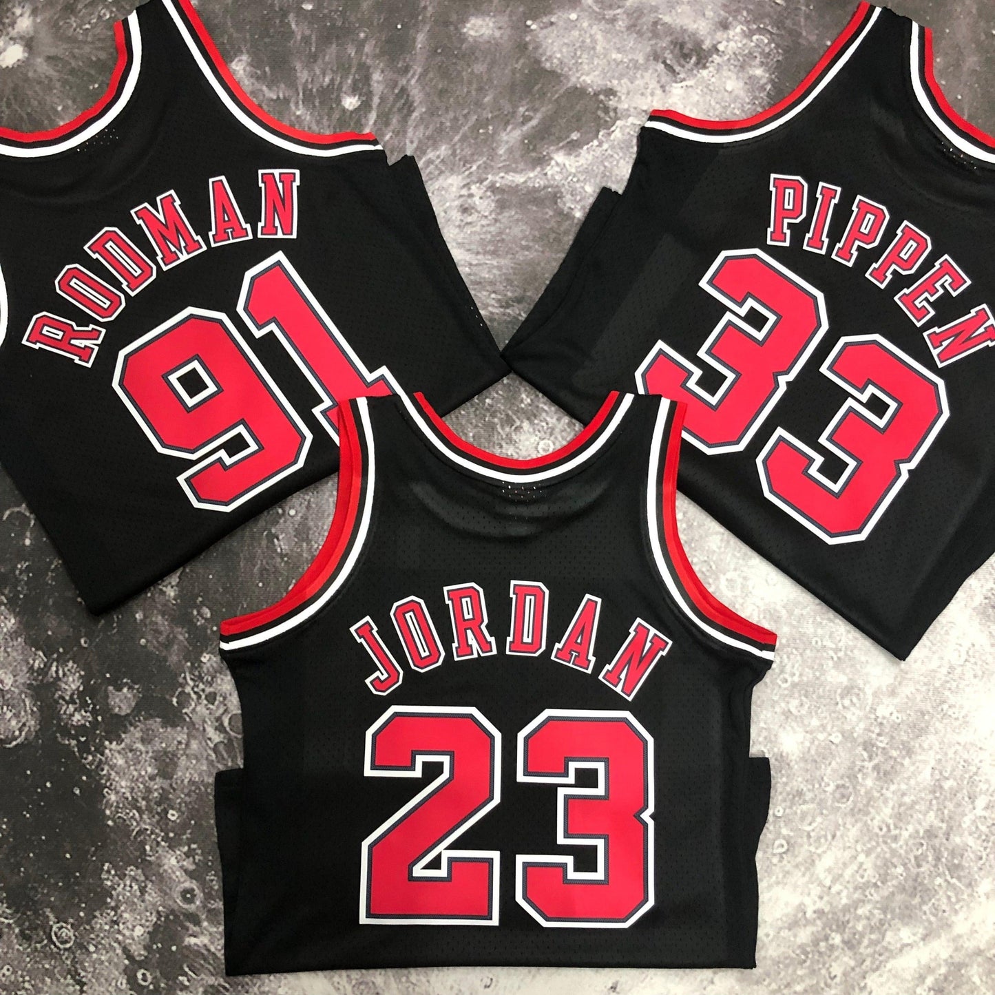 Swingman Chicago Bulls Mitchell & Ness Hardwood Classics 1997/98 Black Jersey
