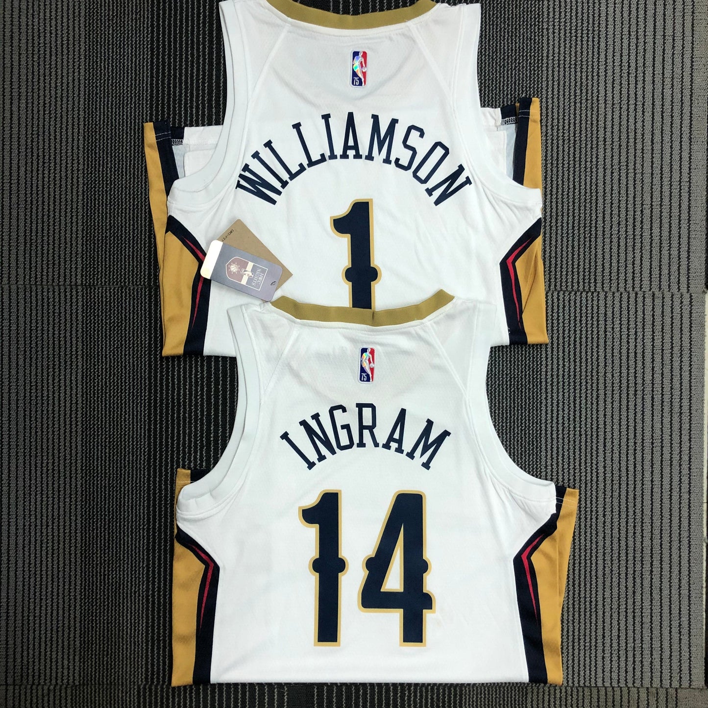 New Orleans Pelicans City Edition Diamante 75th Jersey
