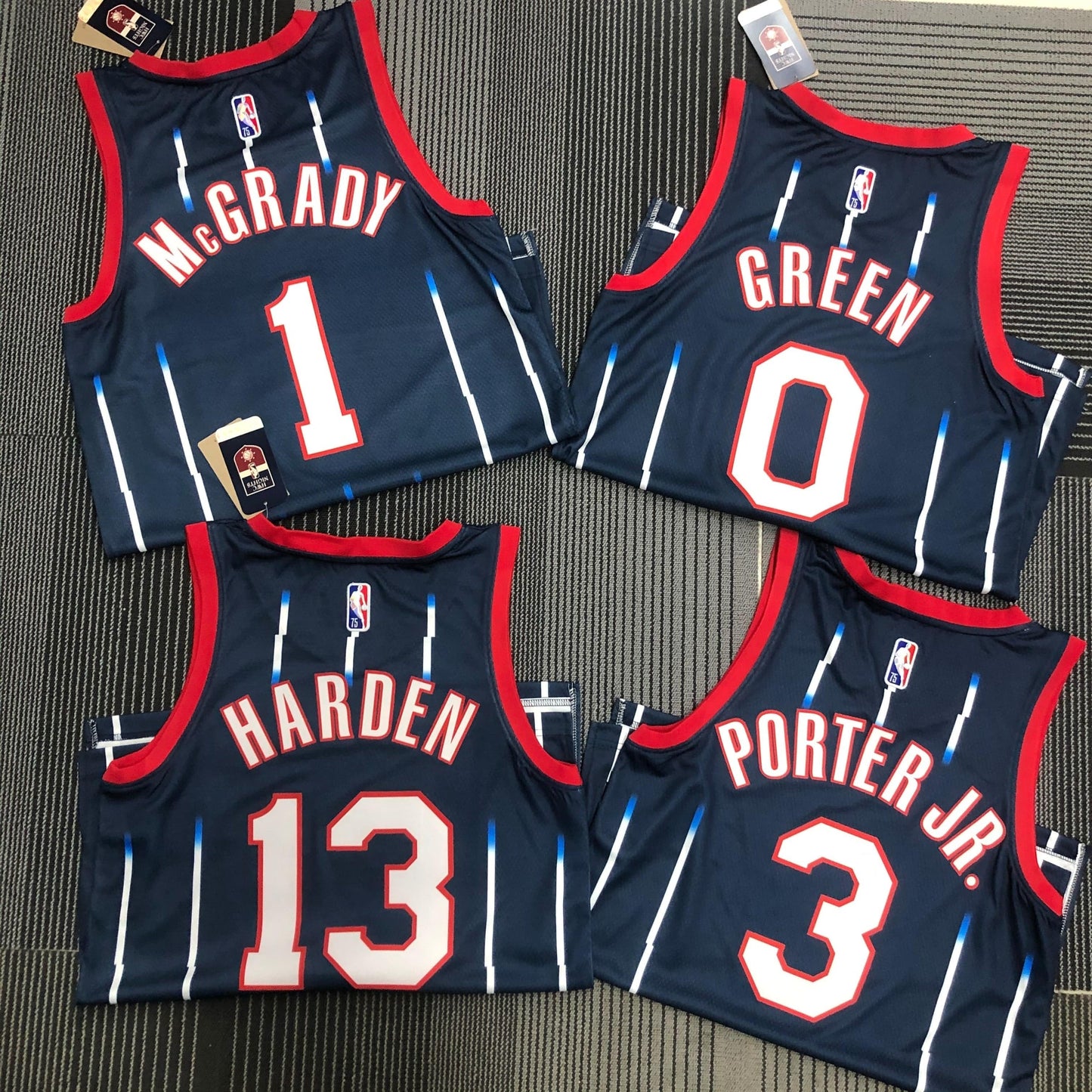 Houston Rockets City Edition Diamante 75th Jersey