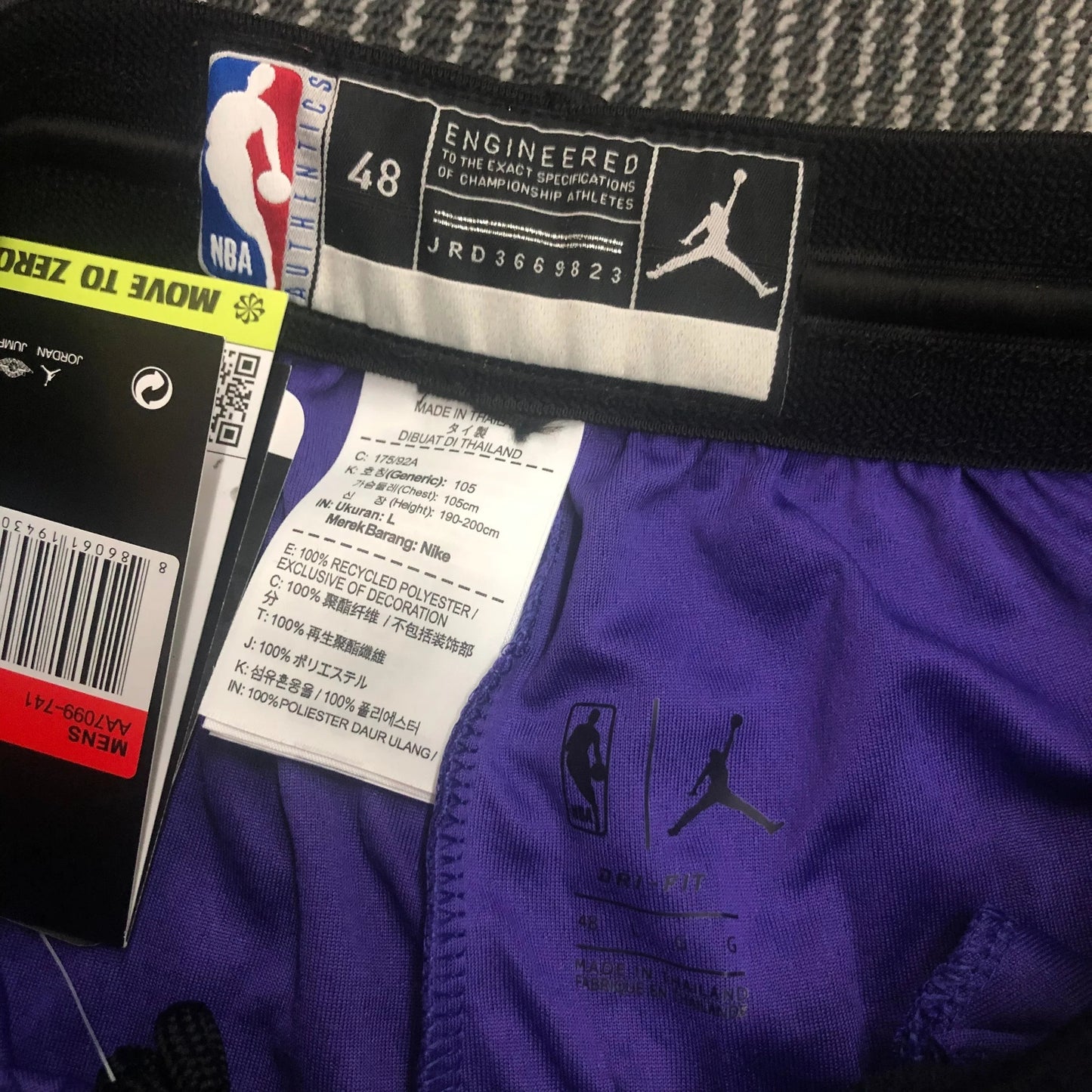 Los Angeles Lakers Statement Edition Shorts