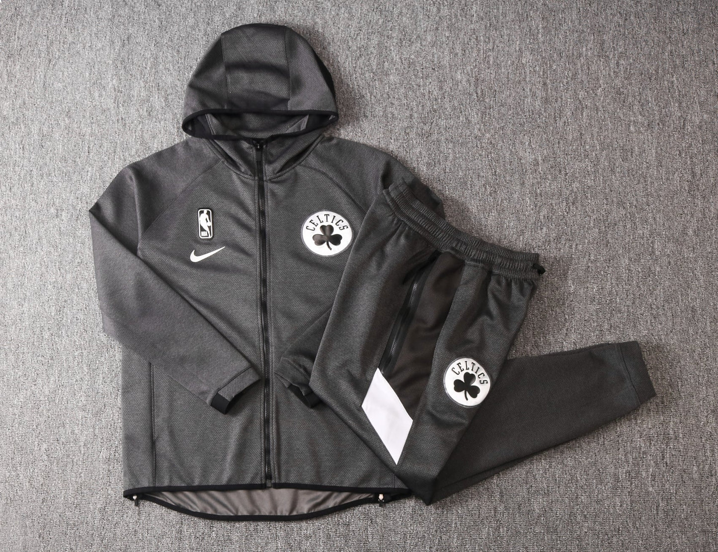 Boston Celtics NBA Therma Flex Black Training Tracksuit