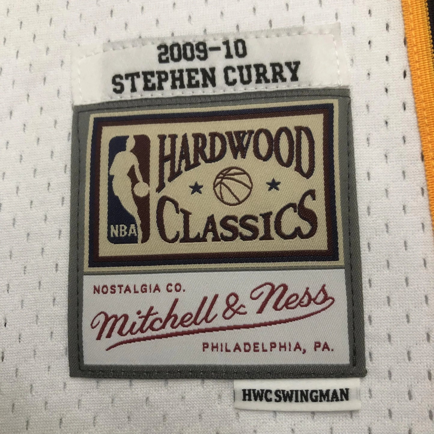 Swingman Golden State Warriors Mitchell & Ness Hardwood Classics 2009/10 Jersey