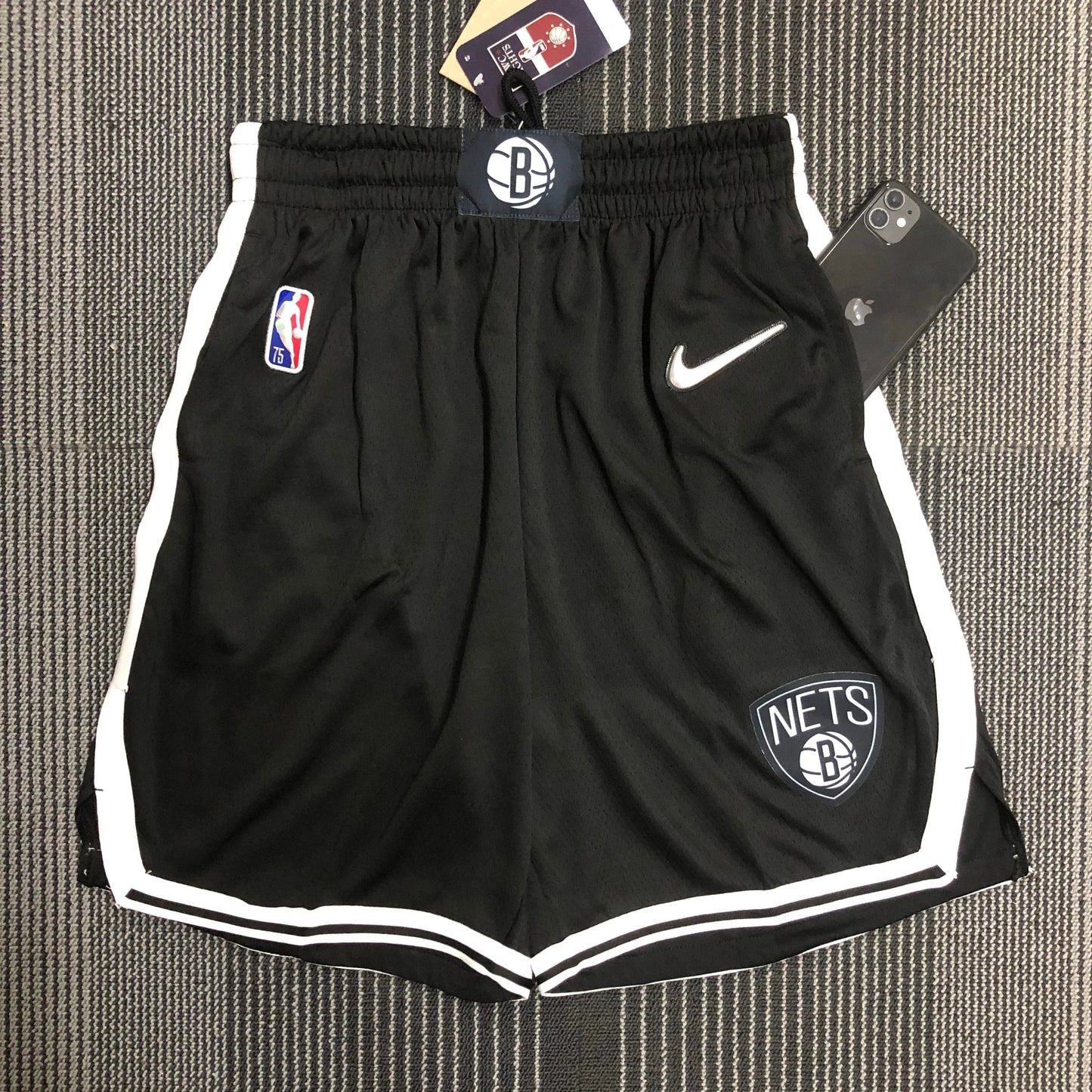 Brooklyn Nets Icon Edition Diamond 75th Shorts