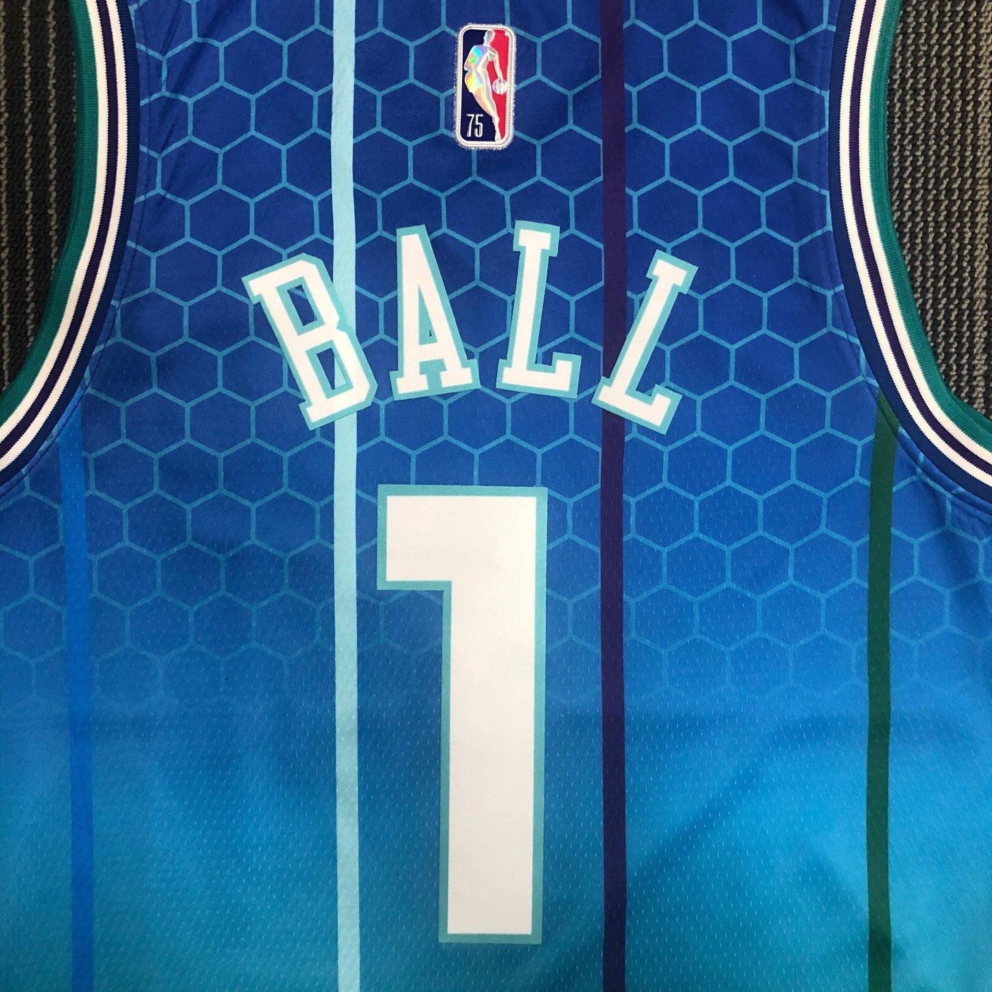 Charlotte Hornets City Edition Diamante 75th Jersey