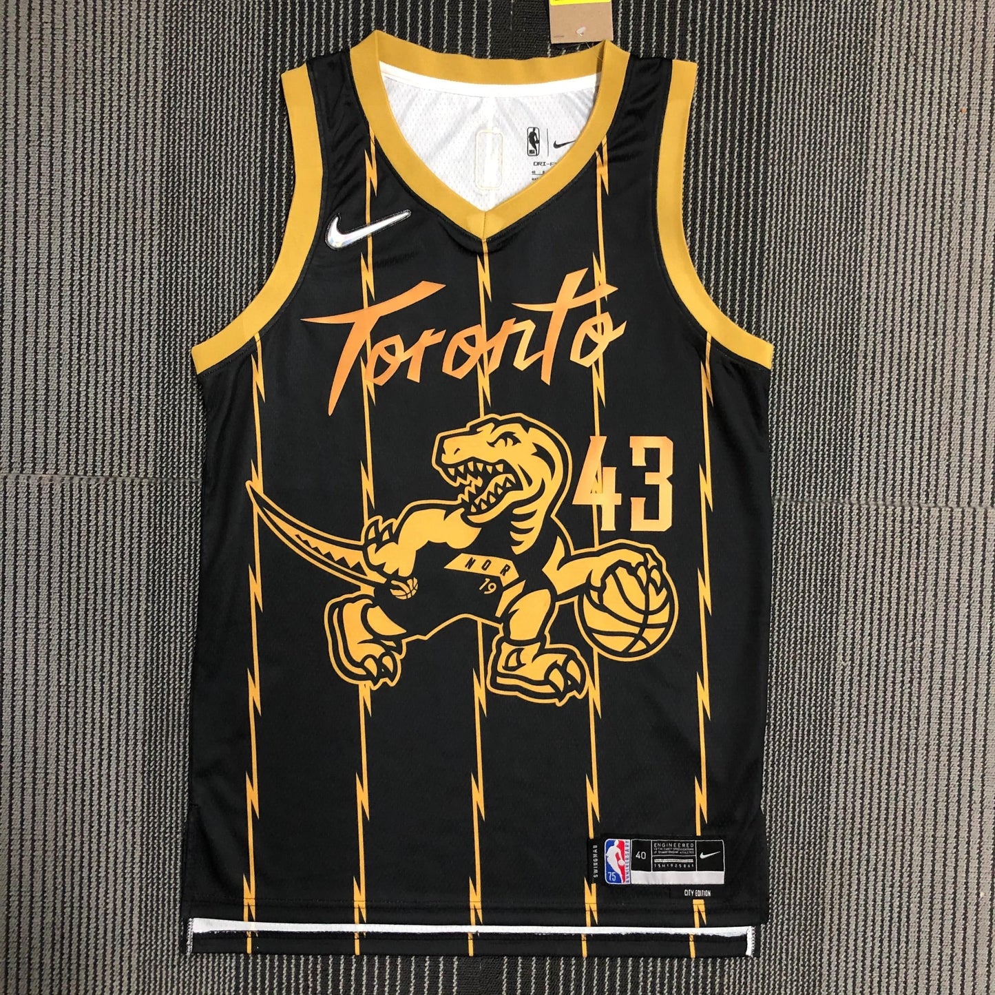 Toronto Raptors City Edition Diamante 75th Jersey