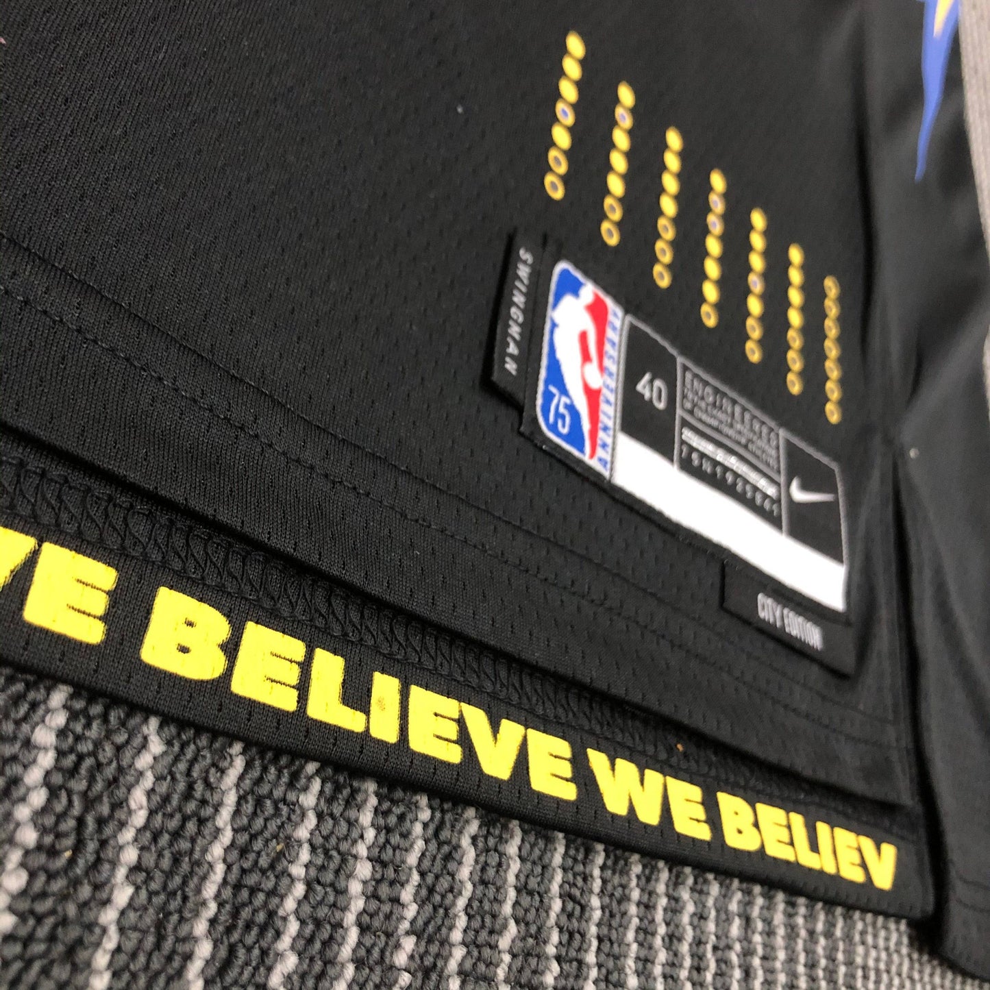 Golden State Warriors City Edition Diamante 75th Jersey