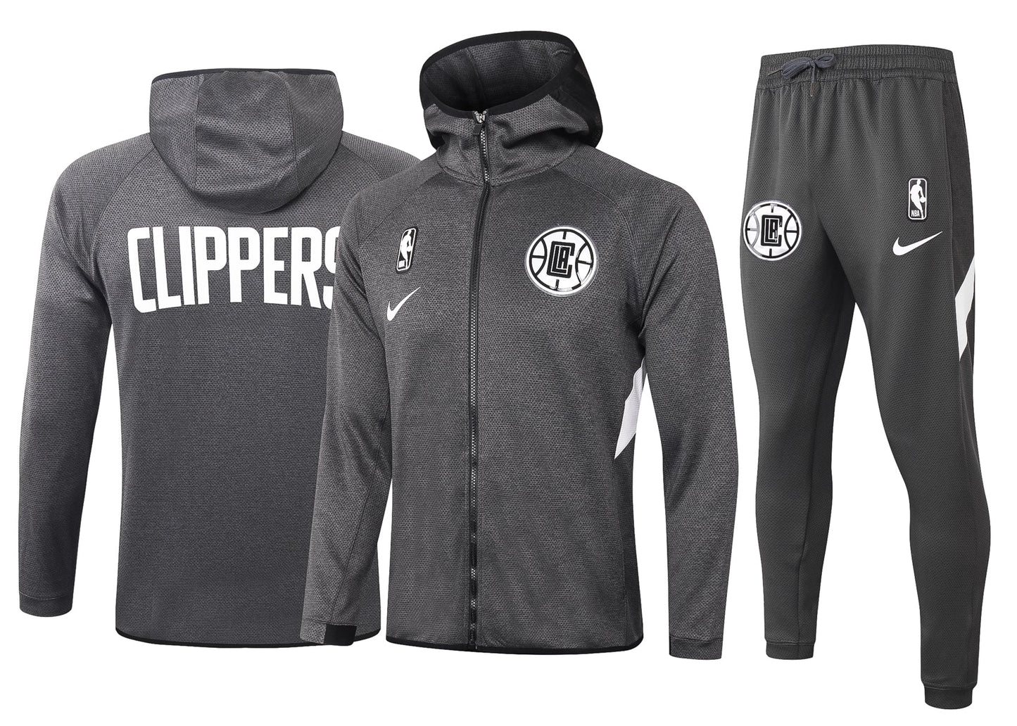 Los Angeles Clippers NBA Therma Flex Black Training Tracksuit