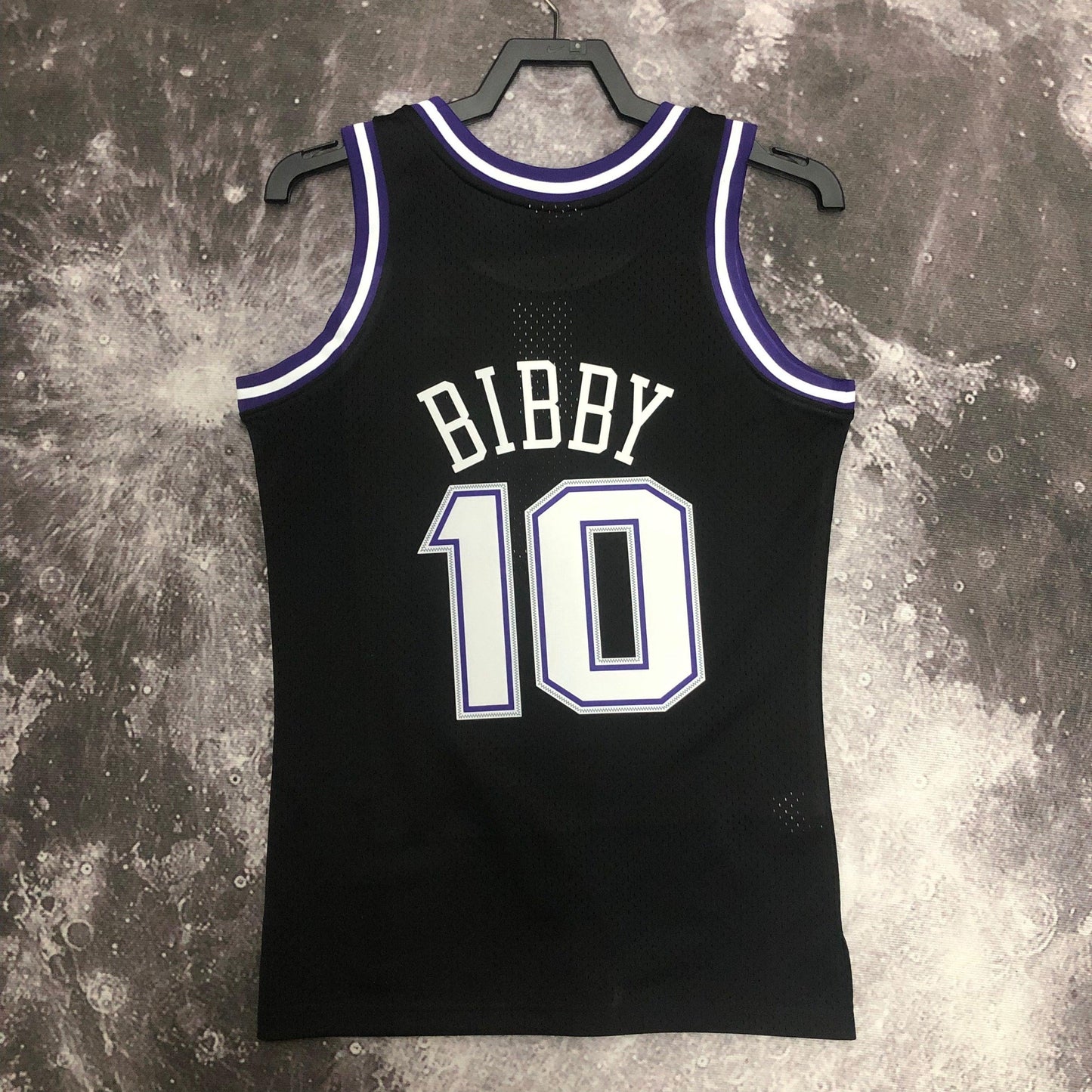 Swingman Sacramento Kings Mitchell & Ness Hardwood Classics 2001/02 Black Jersey