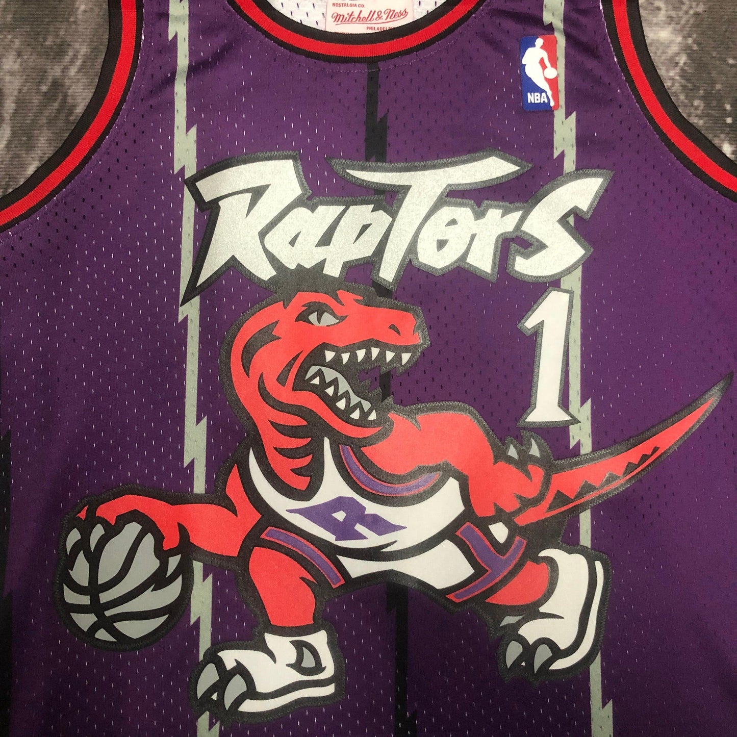 Swingman Toronto Raptors Mitchell & Ness Hardwood Classics 1998/99 Purple Jersey