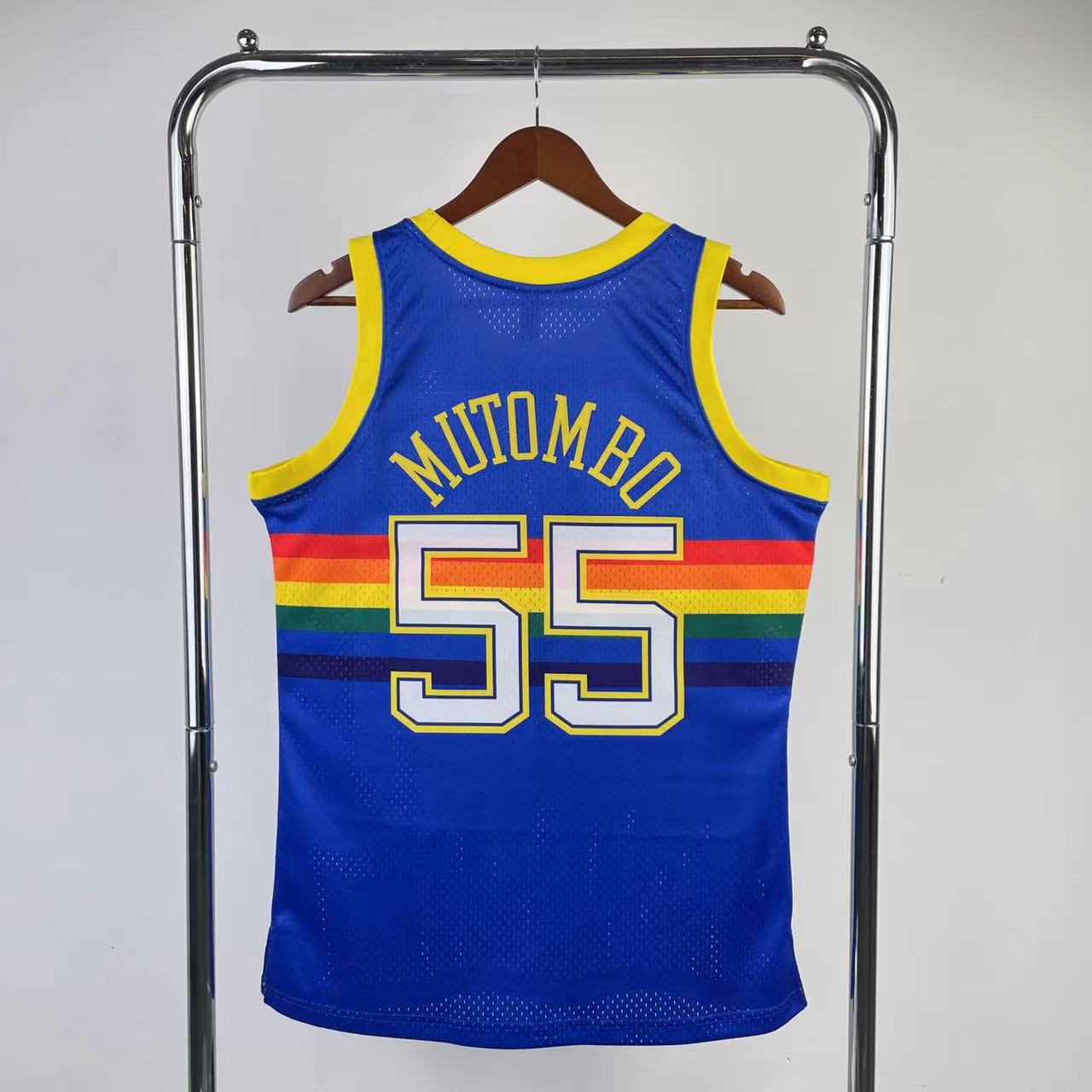 Swingman Denver Nuggets Mitchell & Ness Hardwood Classics 1991/92 Blue Jersey