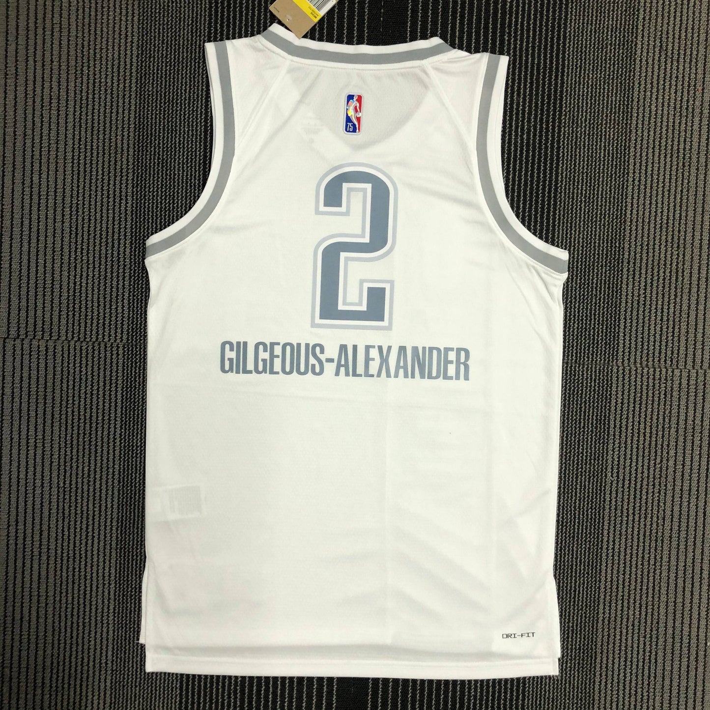 Oklahoma City Thunder City Ediiton Diamante 75th Jersey
