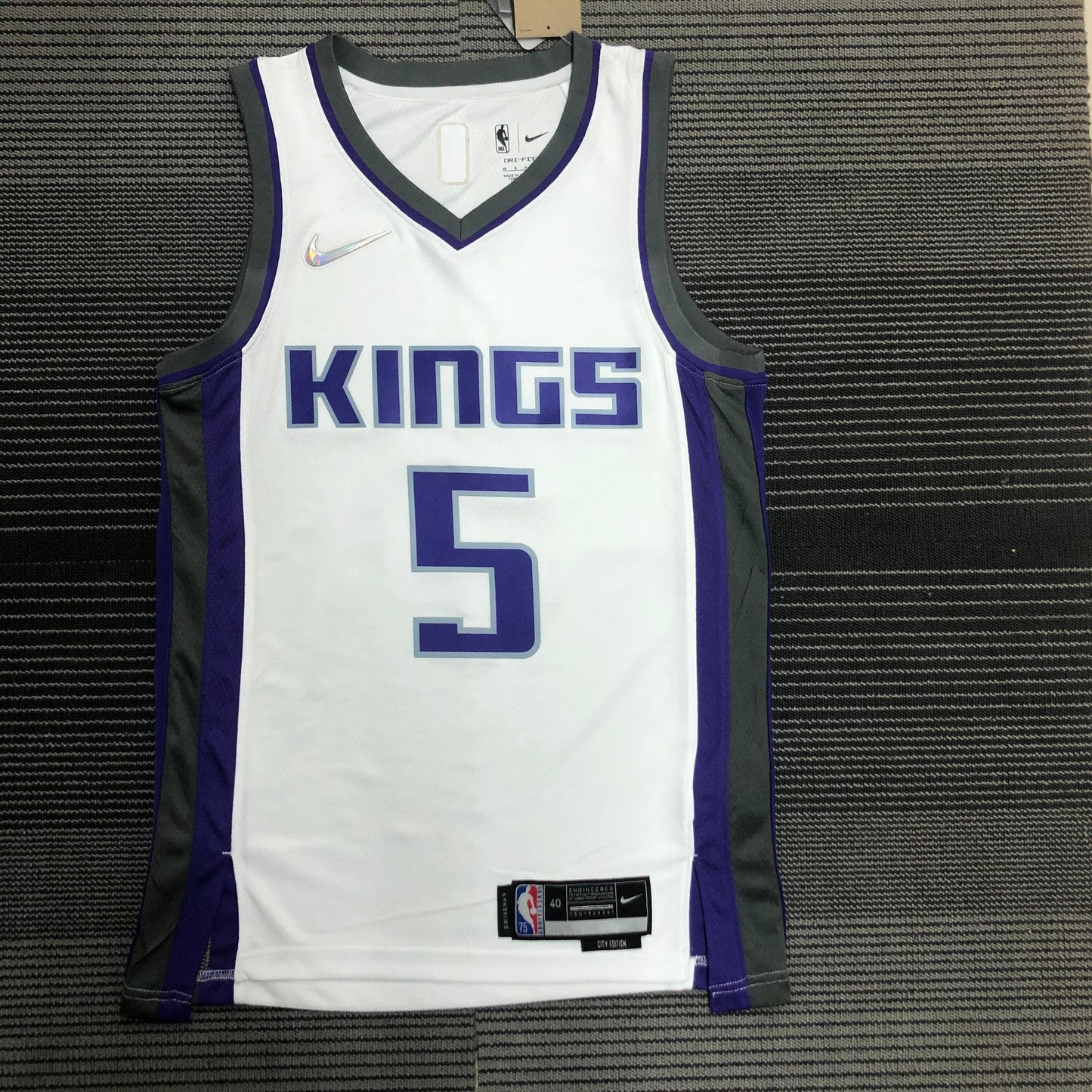 Sacramento Kings Association Edition Diamante 75th Jersey
