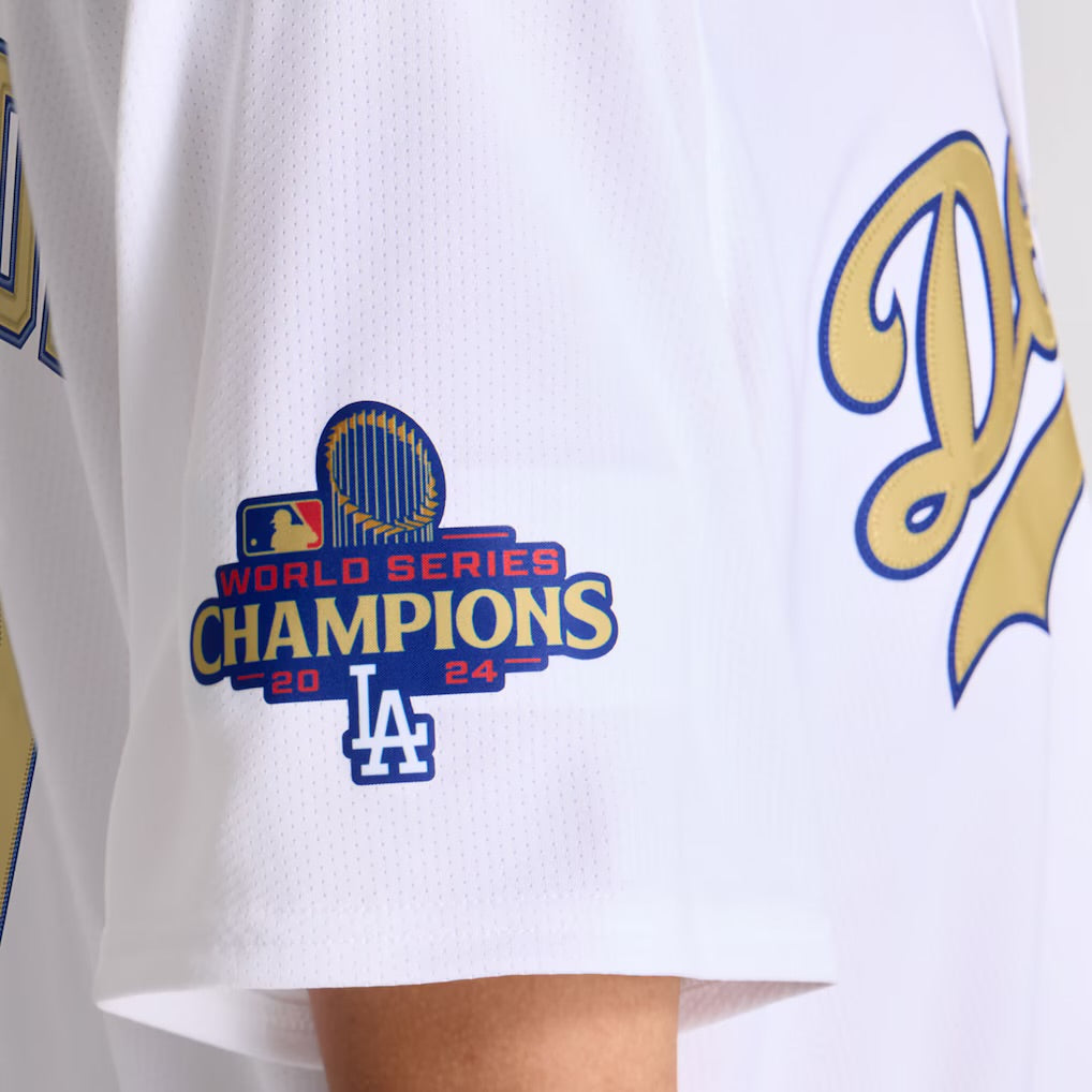 Dodgers Edition World Series 2025 Gold Jersey