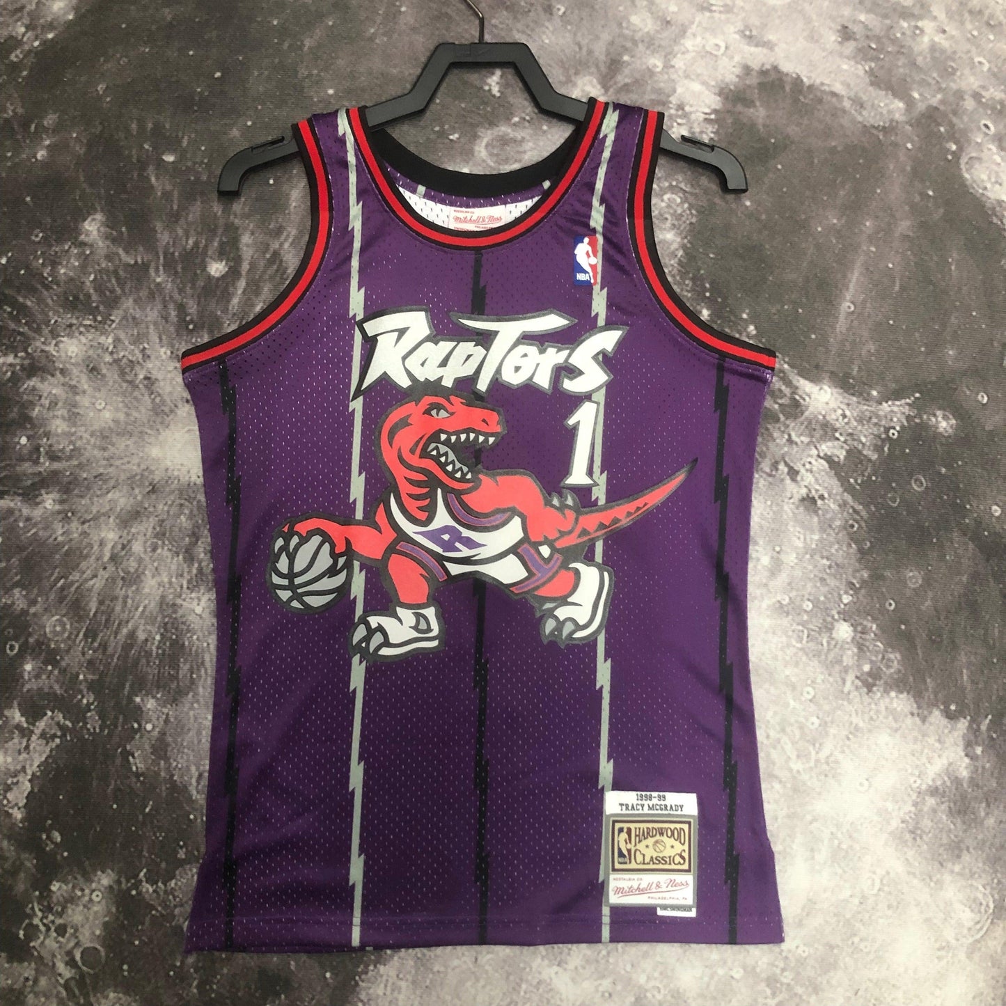 Swingman Toronto Raptors Mitchell & Ness Hardwood Classics 1998/99 Purple Jersey