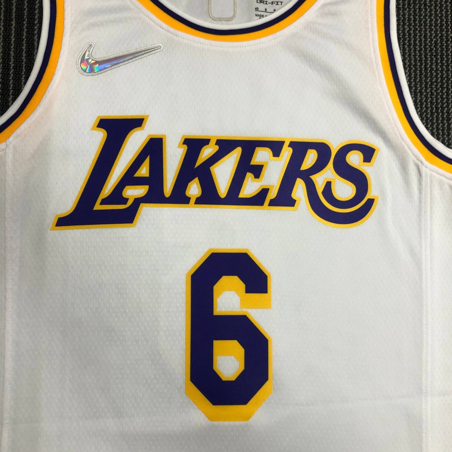 Los Angeles Lakers Association Edition Diamante 75th Jersey