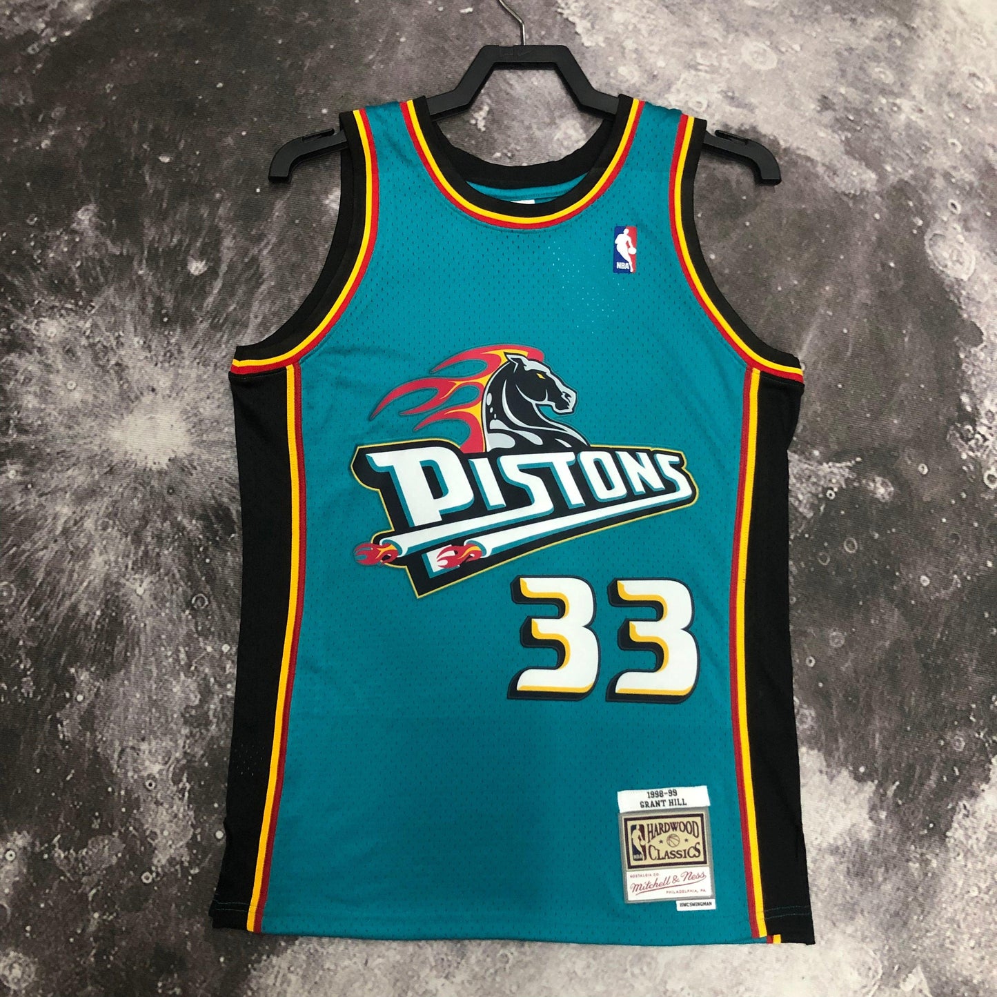 Jersey Swingman Detroit Pistons Mitchell & Ness Hardwood Classics 1998/99 Jersey