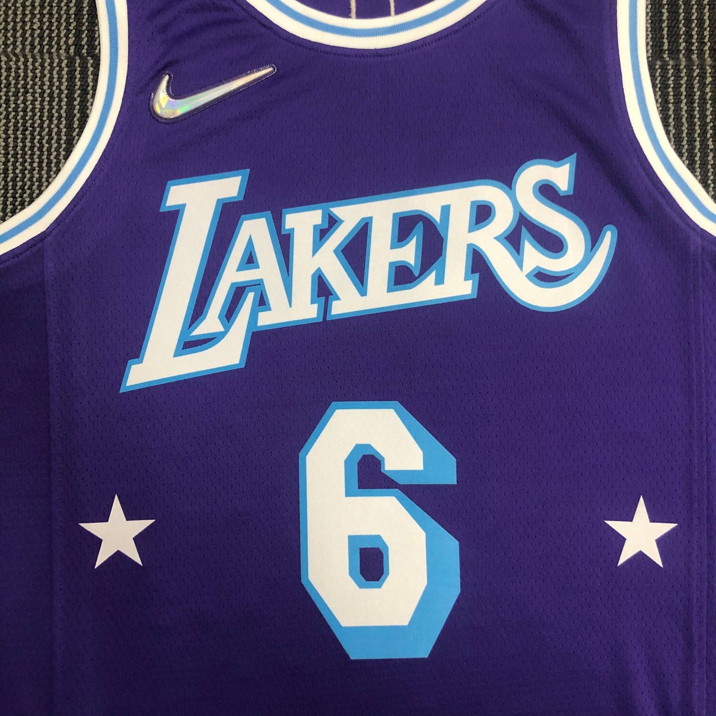 Los Angeles Lakers City Edition Diamante 75th Jersey