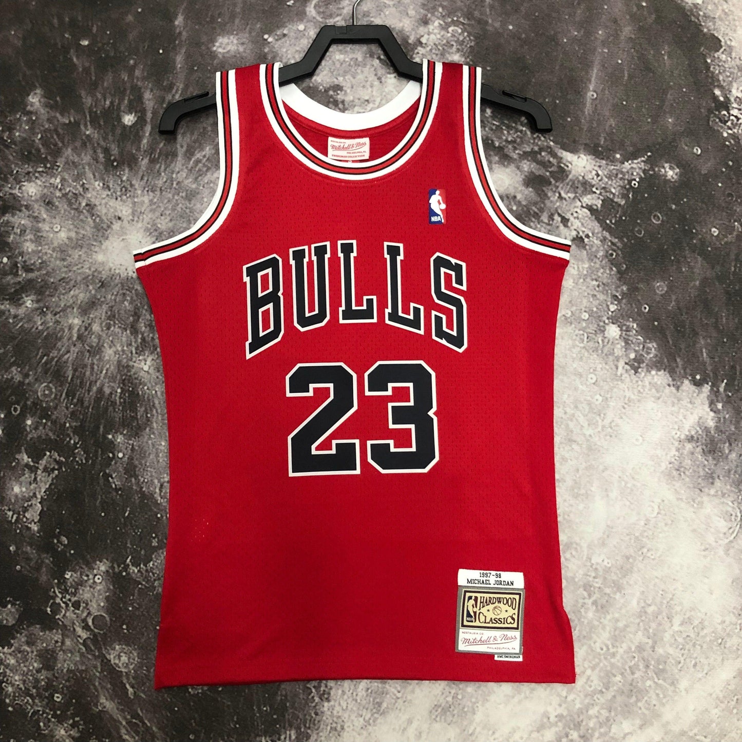 Swingman Chicago Bulls Mitchell & Ness Hardwood Classics 1997/98 Red Jersey